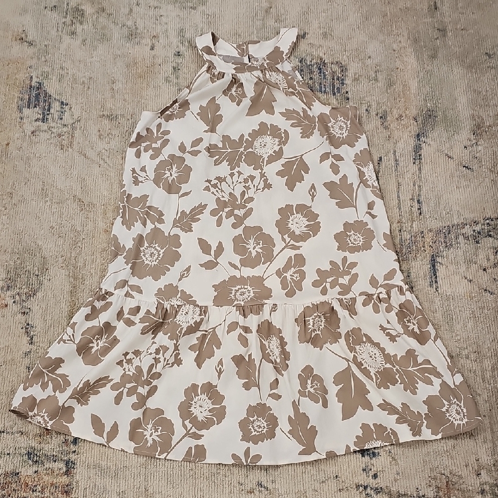 Kate and Lily Floral‎ Sleeveless Dress Size M